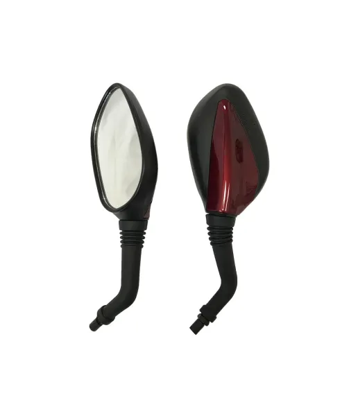 Rétroviseur la paire rouge 8 millimètre