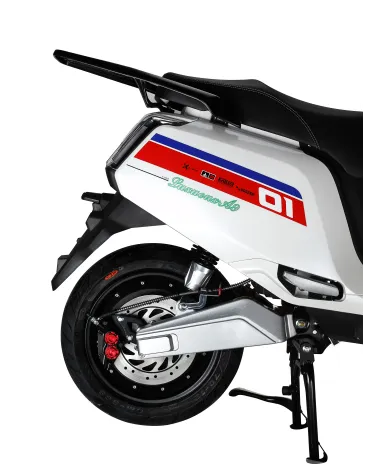 Scooter A9 Électrique Lithium – Autonomie 40-60km, 2 Passagers.