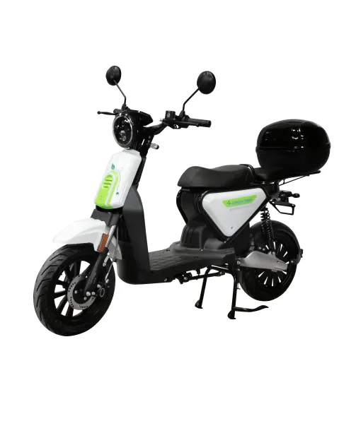 ECOMOVE C1S Scooter Électrique avec Top Case | 40 km d’Autonomie & Batterie Lithium