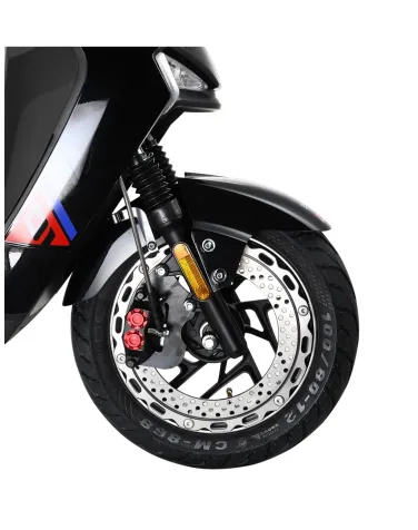 Scooter électrique KAIWEI A8 50cc – Batterie lithium, autonomie 60 km, EURO 5