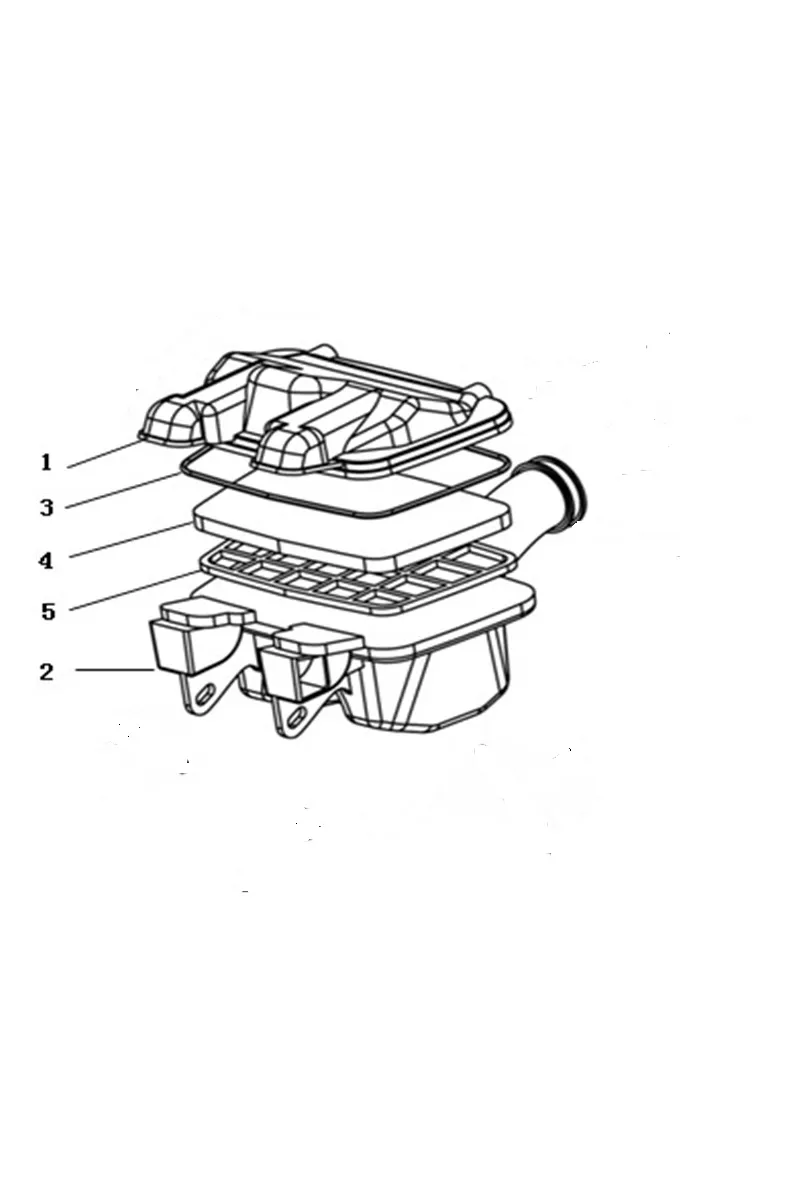 Boite à air JJ49Q-10