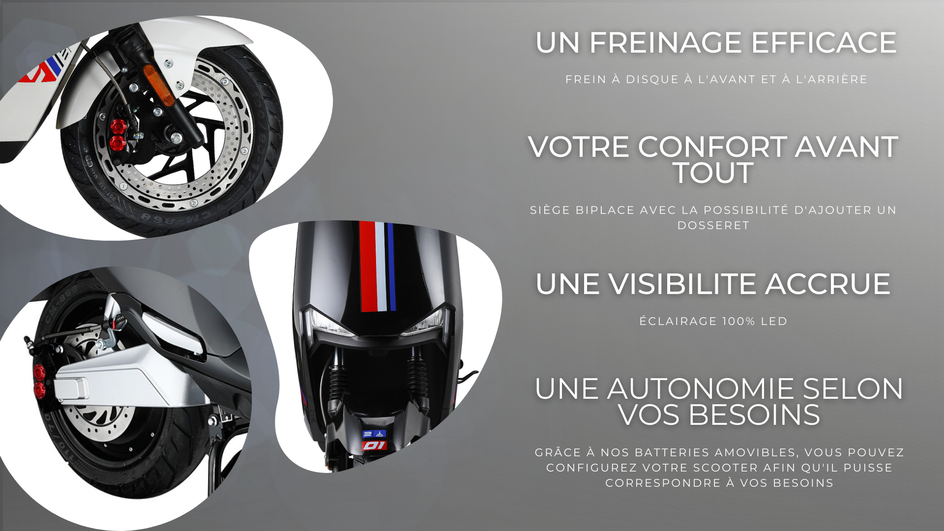 Scooter A9 vue arrière